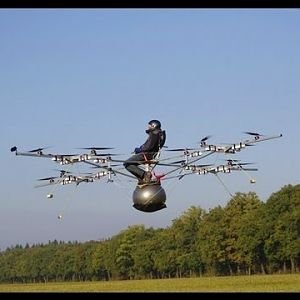More information about "World's first manned flight with an electric multicopter"